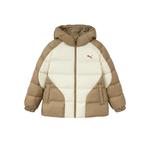 Детская пуховая куртка PUMA, Coffee Tone - фото