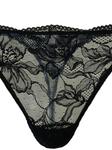 Кружевные стринги TWINSET, черный - фото 2