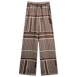 Брюки с принтом Амиры 4Th & Reckless, Chocolate - фото