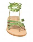 Сандалии Le Salentine, лаймовый - фото 4