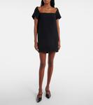 Мини-платье Benji Khaite, черный - фото 2