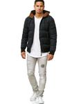 Зимняя куртка INDICODE JEANS Winter Jacket Adeline, черный - фото 2