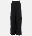 Прямые брюки Caiton Khaite, черный - фото