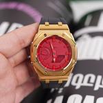 Унисекс-часы CASIO 44 мм красные - фото 8