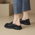 DAPHNE Женские лоферы черно-коричневые - фото 11