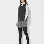 Утепленный жилет Uniqlo унисекс, 09 черный - фото 2