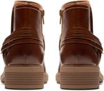 Женские ботильоны Clarks Hearth Kaylie, Tan Leather - фото 6