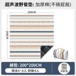 BSWolf Коврик для пикника Изысканный коврик для кемпинга, дома, парка, травяное одеяло, коврик для улицы, портативный, машинная стирка, 200 часов в половине города - фото 6