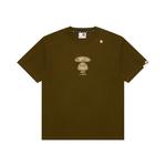 Футболка с принтом логотипа A Bathing APE Aape, Dark Coffee Grh - фото