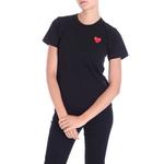 Футболка small logo tee 'black' Comme Des Garcons Play, черный - фото 2