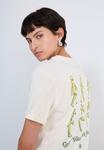 Футболка The North Face CONNECT RELAXED TEE GRAPHIC, White Dune/Off-White - фото 4