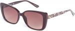 Очки GUESS GU7829 Shiny Bordeaux/Gradient Brown One Size - фото 2