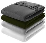 Простыня Esposa антрацит, 180-200/200 см - фото 2