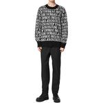 Свитер с логотипом VERSACE JEANS COUTURE, черный - фото 6