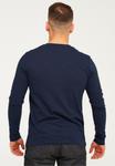 Топ Jack & Jones JCORISE INFINITY CREW NECK-MIT LOGO, Navy Blazer/Dark Blue - фото 3