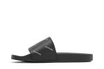 Кроссовки Balenciaga Pool Slides 'Repeat Logo - Black Silver', черный - фото 3