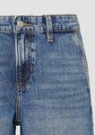 Джинсы свободного кроя QS, Blue Denim - фото 4