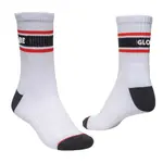 Носки Globe Triple Stripe Crew 5 pairs, белый/черный - фото 2