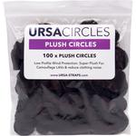 Remote Audio URSA Plush Circles (100-Pack, Black) URS PC100BLK - фото