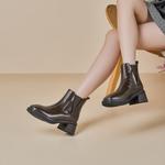 Ботинки Челси женские Gemeiq, черный - фото 11