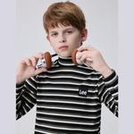 Футболка для младших школьников Lee, черный - фото 10