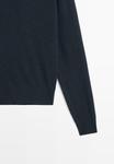 Джемпер Massimo Dutti CREW NECK SWEATER, Dark Blue - фото 9