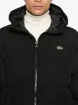 Пуховик с капюшоном Lacoste, черный - фото 5