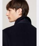 Пальто шерстяное Tommy Hilfiger мужское, синий - фото 4