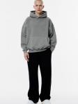 Толстовка Pull&Bear STWD, серый - фото 2