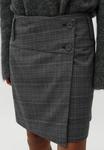 Юбка mbyM A-line skirt, Grey Check/Grey - фото 4