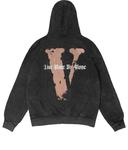 Кроссовки VLONE Live Alone Die Alone Hoodie 'Black Brown', черный - фото