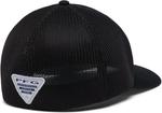 Бейсболка Columbia PFG Logo Mesh, Black/Gulf Stream - фото 7