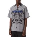 VERSACE Рубашка Fansizhe мужская сине-серая - фото 6