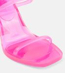 Мюли Brito из ПВХ Amina Muaddi, Lotus Pink - фото 6