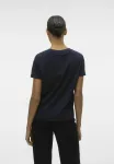 Vmpaula ss noos basic tshirt Vero Moda, Navy Blazer - фото 3