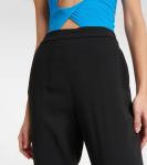 Зауженные брюки Julia с высокой посадкой STELLA MCCARTNEY, черный - фото 4