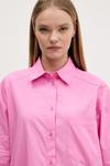 Хлопковая рубашка Desigual, розовый - фото 4