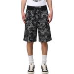 Бермуды с логотипом VERSACE JEANS COUTURE, черный - фото 3