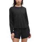 Рубашка Cross BackLong Sleeve Shirt Women's Lululemon, белый - фото 2