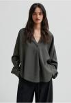SECOND FEMALE Блузка 'Timeline' в темно-сером цвете - фото 3