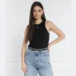 Легкая майка узкого кроя Hugo, черный - фото 2