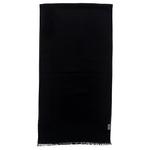 GUCCI Шерстяной шелковый шарф GG Logo черный, Black - фото 11
