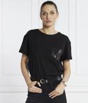 Футболка Liu Jo Regular Fit с имитацией кармана, черный - фото 3