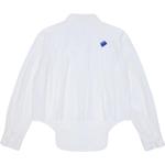 Хлопковая рубашка ADER ERROR, белый - фото 3