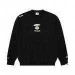 Джемпер с жаккардовым логотипом A Bathing APE Aape, серый - фото 3