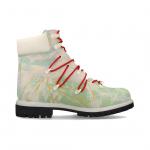 Мужские уличные ботинки Timberland с рисунком, белый/зеленый - фото 2