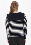 Джемпер DreiMaster Jumper, Navy Offwhite/Dark Blue - фото 3