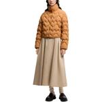 Пуховик женский Moncler, желтый - фото 3