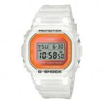 Часы Casio G-Shock «Skeleton Series», арт. DW-5600LS-7, белый/оранжевый - фото