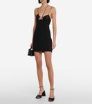 Мини-платье с вырезом Nensi Dojaka, черный - фото 2